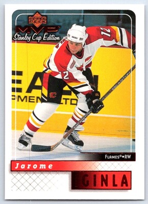 1999-00 Upper Deck MVP Stanley Cup Jarome Iginla Calgary Flames