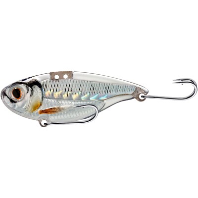 RARE Live Target (SNS55SK134) Sonic Shad Blade Bait - Silver Pearl
