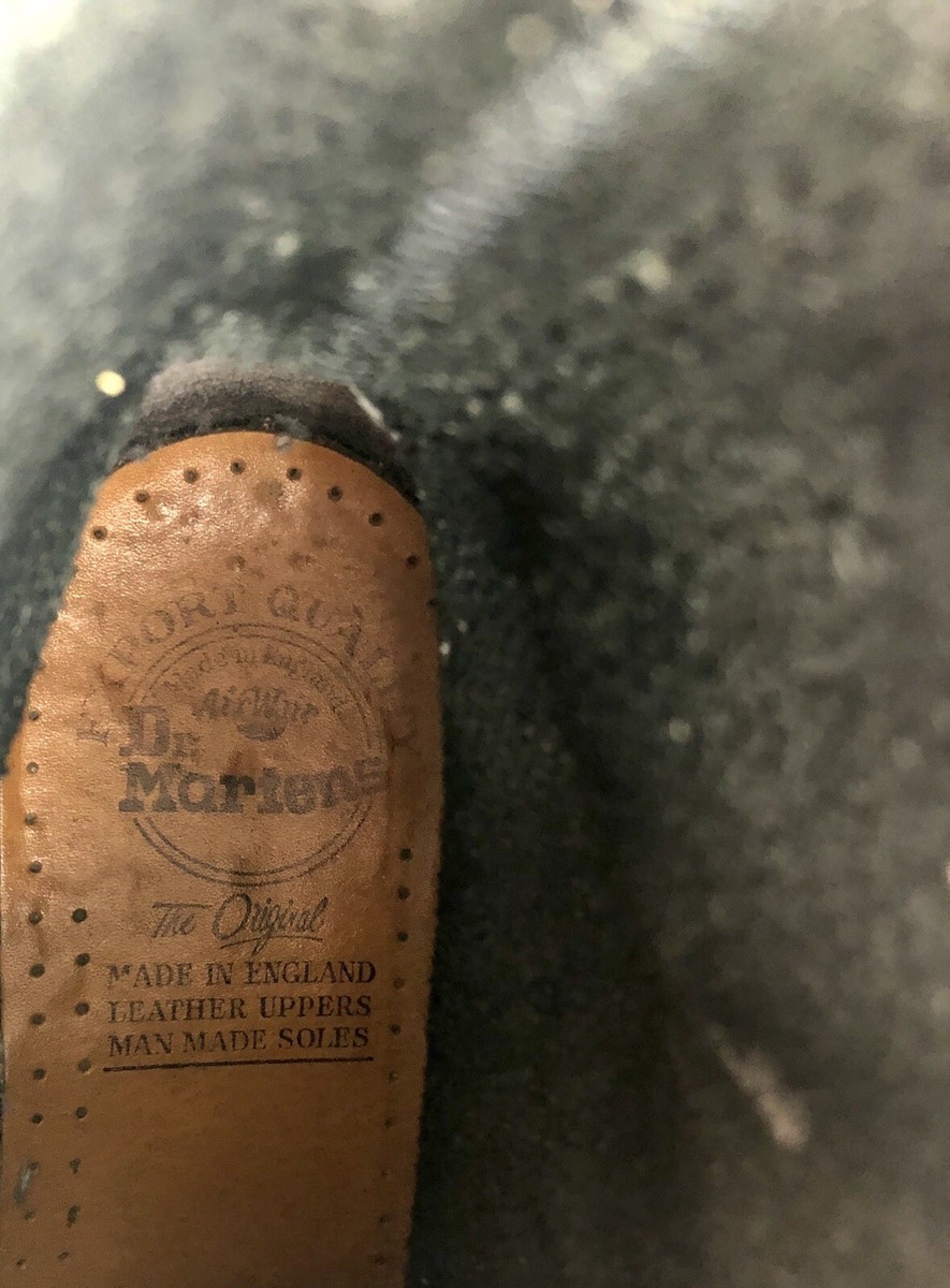 Dr. Martens Airwair W/Bouncing Soles Leather Made in England US