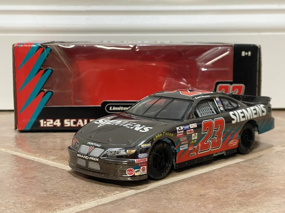 Scott Wimmer Siemens Racing Champions 2003 Gun Metal Chase firmado 1/24 #77/125 Foto 2 de 4
