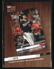 Juan Soto 2020 Topps Best of Topps Now  #BTN-1  Baseball Card