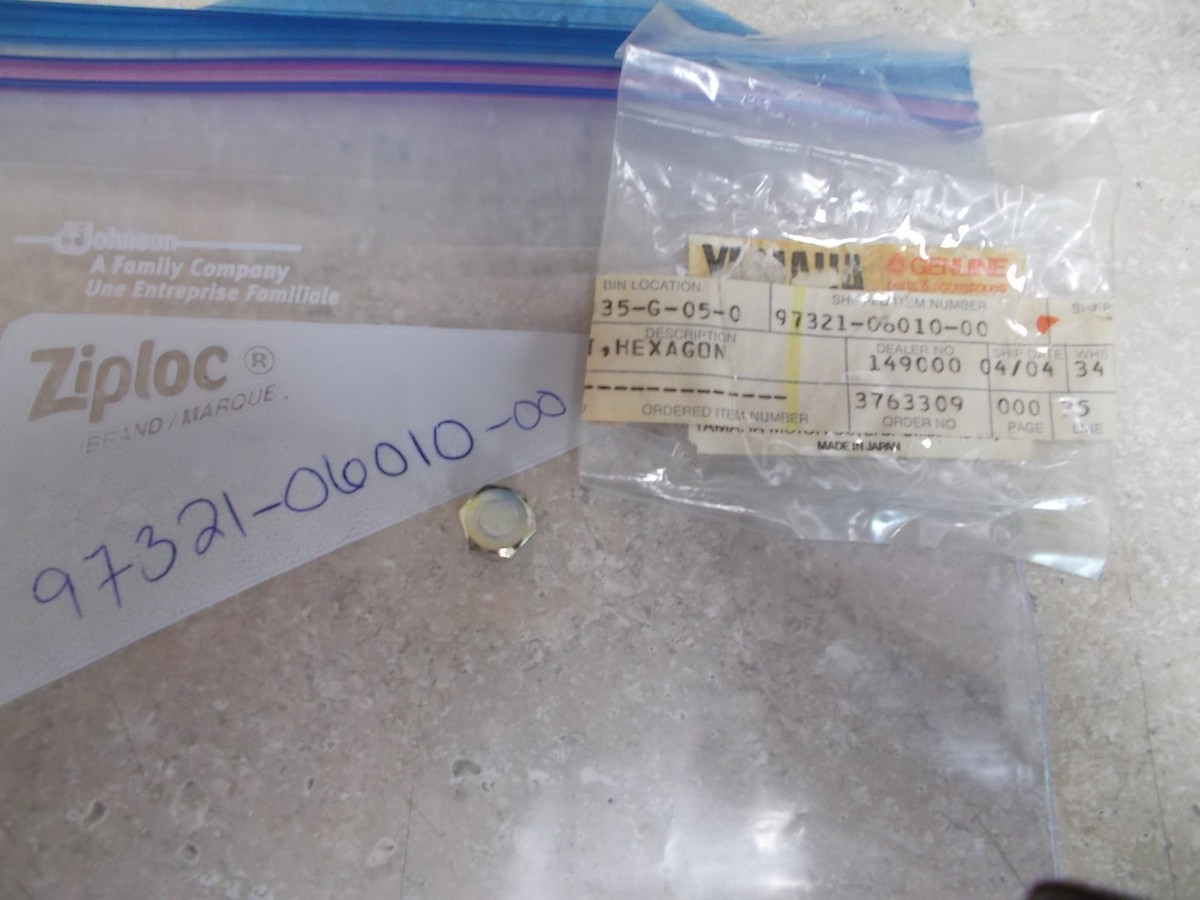 NOS OEM Yamaha Hexagon Bolt (3JP) 1963-1981 YG1 YZ360 YL2 XT500