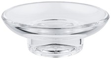 Grohe 40368 001 Essentials Glass Bathroom Soap Dish Only