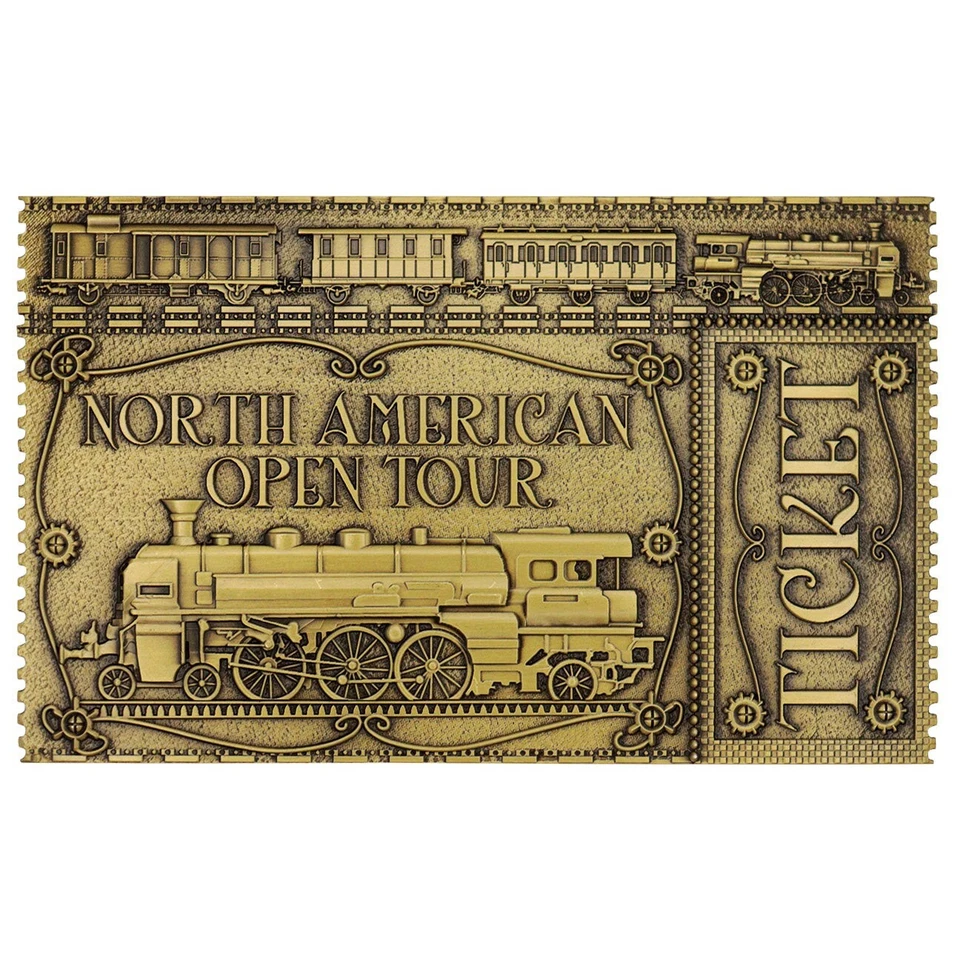 Ticket to Ride North American Open Tour Ingot Card Limited Edition Collectible - Image 2 of 4