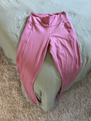 GYMSHARK Pocket Leggings XS MAUVE