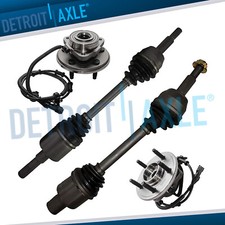 Front Wheel Bearing Hub Cv Axle Shaft For 2002-2005 Ford Explorer Mountaineer