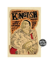 Christone Kingfish Ingram Blues concert poster from Mojohand - 2016