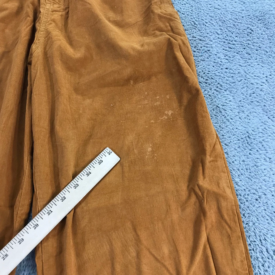 LF Markey Pantalones Mujer 6 US Fat Boy Pantalón Suelto Ancho Pana Marrón Foto 4 de 4