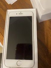 Apple iPhone 6 - 64GB - Silver Sprint A1586 CDMA  GSM 