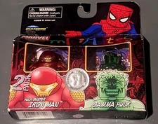 MARVEL MINIMATES HULKBUSTER GAMMA HULK FIGURES TOYS R US EXCLUSIVE DIAMOND RARE
