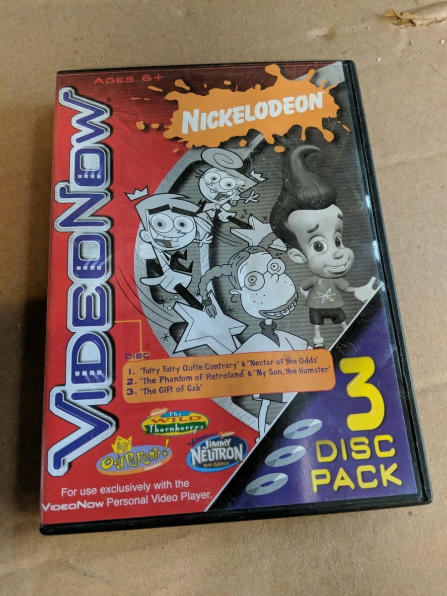 NICKELODEON VIDEONOW DVD 3 disc ~ shelf8 | eBay