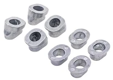 JEGS 513026-1 Intake Manifold Adapter Bushings Fits 1955-1995 Small Block Chevy