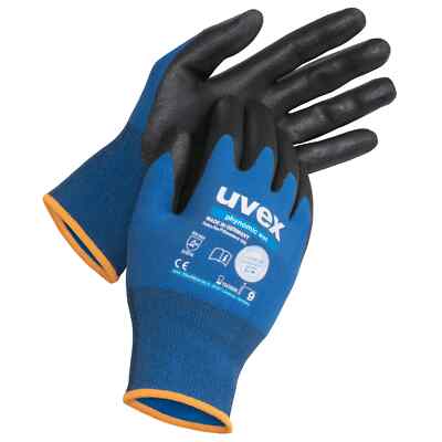 Uvex 60060 Phynomic Nassabweisend hohe Abrieb Premium Sicherheit Arbeitshandschuhe BLAU