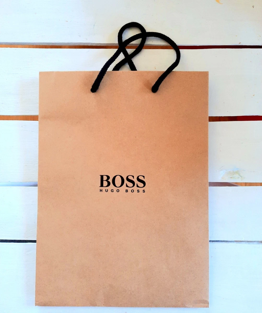 Hugo boss top paper bag