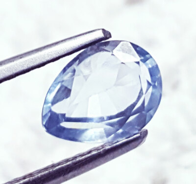 Natural Light Blue Aquamarine Pear Cut 4.85 Ct Certified Loose Gemstone