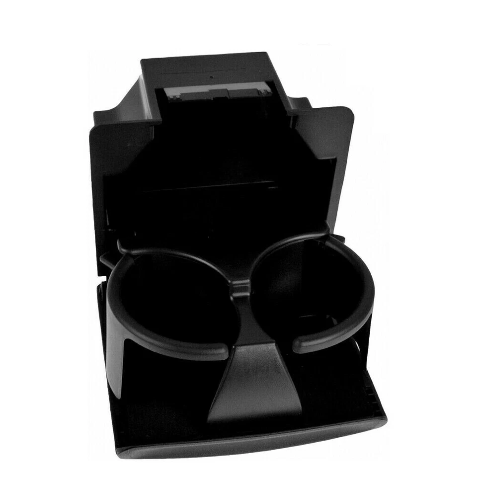 Portavasos para consola central Nissan Titan 08-15 gris carbón Foto 4 de 4