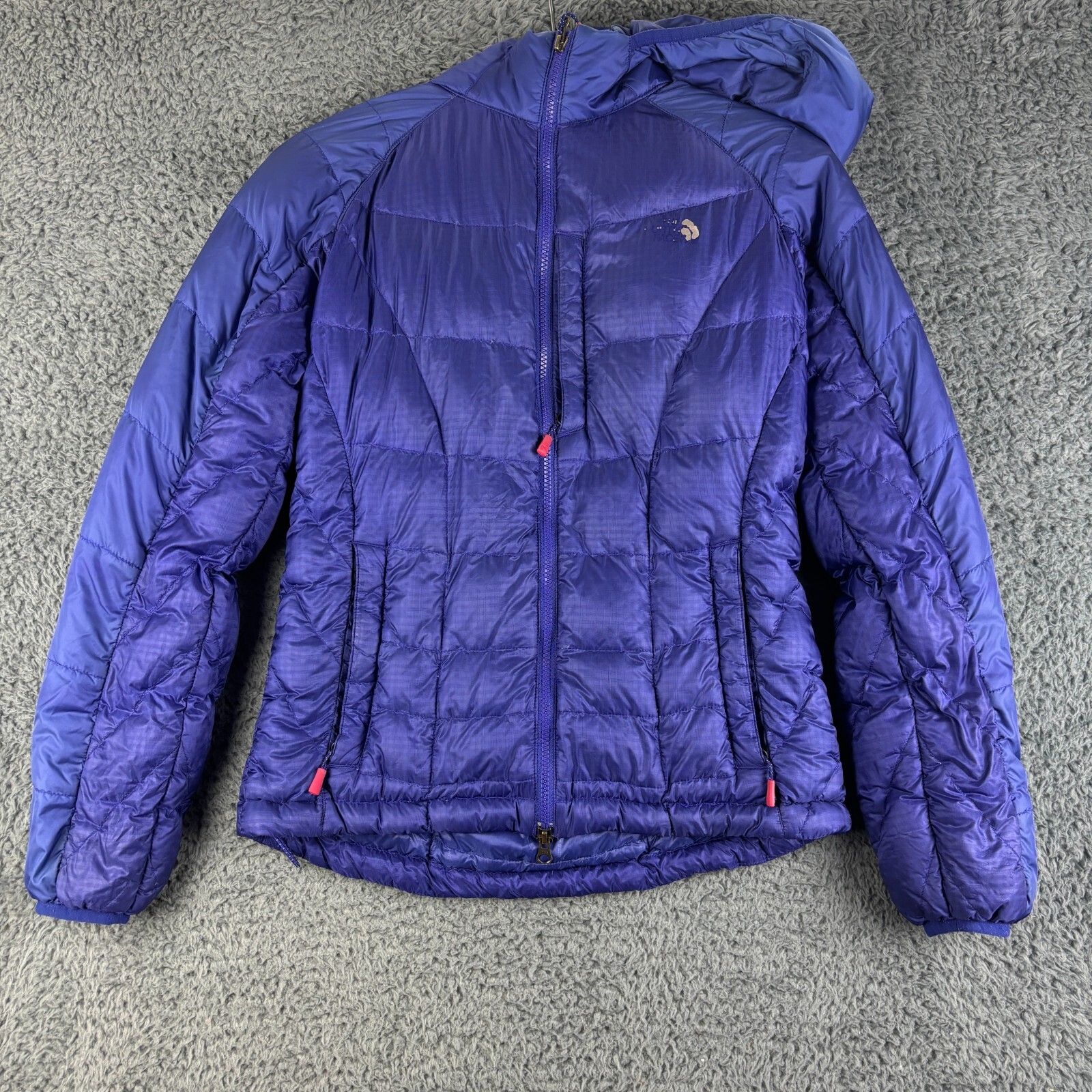 North Face Jacket Womens Medium Purple Indigo Summit Series 700 Goose Down TNF