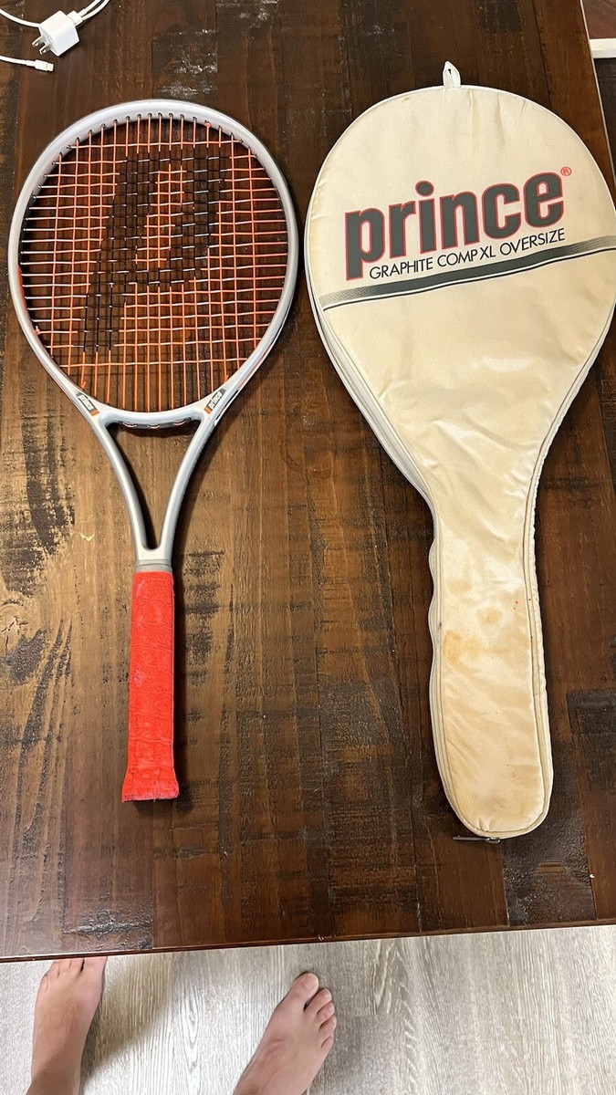 1990 Prince Graphite Comp XL oversize Tennis Racket Racquet with