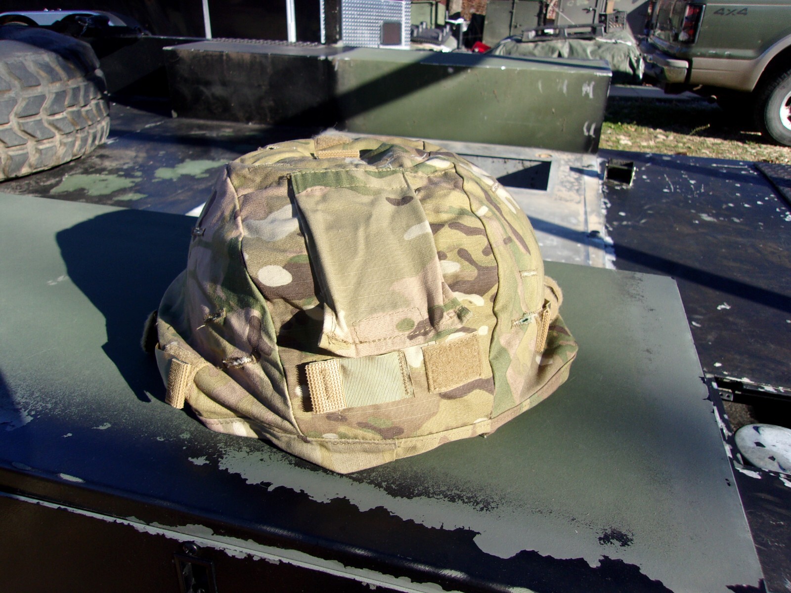 MILITARY SURPLUS ACH ADVANCED COMBAT HELMET COVER LARGE/XLARGE