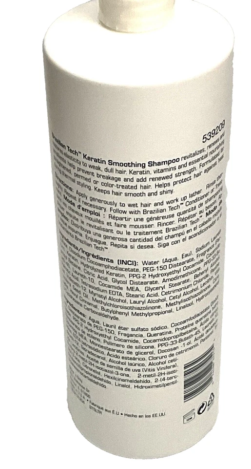 One n Only Brazilian Tech Keratin Smoothing Shampoo, 33.8 Fl. Oz - Image 4 of 4