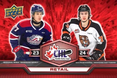 2023-24 UPPER DECK CHL BASE CARDS LIST  1-150 FREE COMBINE SHIPPING