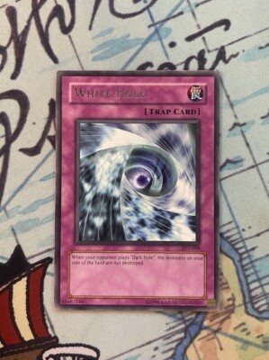 white hole yugioh card Amazon.com: Yu-Gi-Oh! - White Hole (TU04-EN020) - Turbo Pack 4 - Promo  Edition