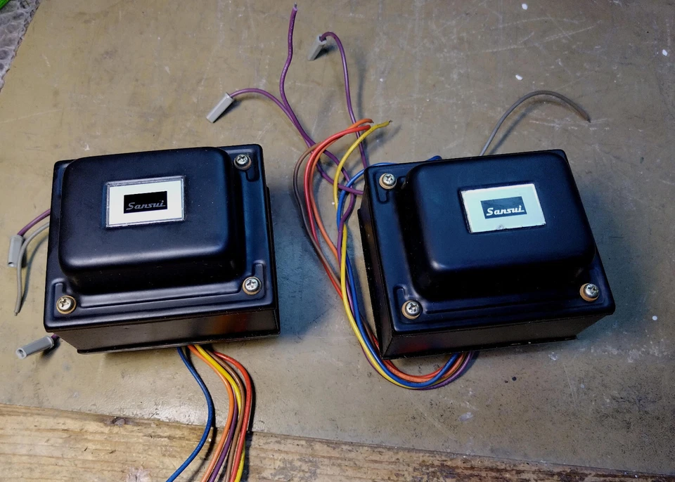 Sansui Power Transformer for AU517 (part no# 4002590) - Image 4 of 4