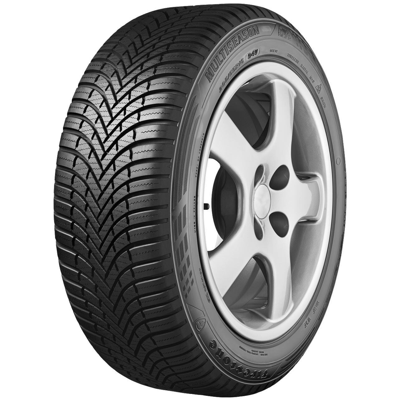 KIT 4X PNEUMATICI FIRESTONE MULTISEASON 2 205 55 R 16 91 H