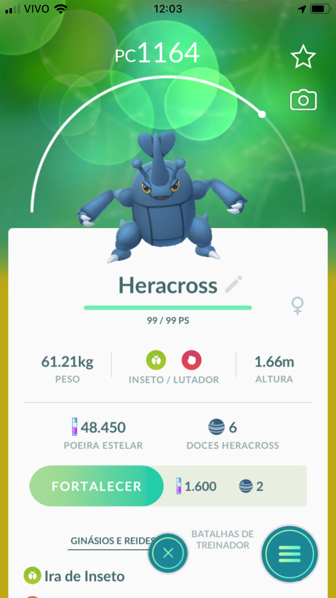 Meus Pokemons mais fortes (1000 de cp para cima)