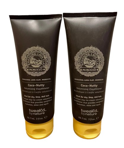 2er-Pack Tweak'd by Nature Coco-Nutty Volumizing Clayditioner jeweils 3 Unzen
