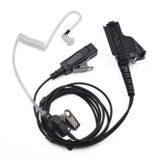2-Wire Tube Earpiece Headset Mic for Motorola XTS2250 XTS4250 XTS3000 XTS3500