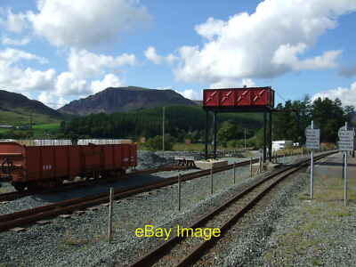 Foto 12x8 Wasserturm am Bahnhof Rhyd Ddu Teil der Infrastruktur von t c2010
