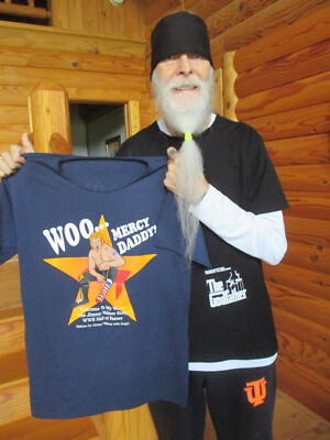WWE Hall Of Famer Signed BWC Large T-Shirt Jimmy Boogie Woogie Man Valiant