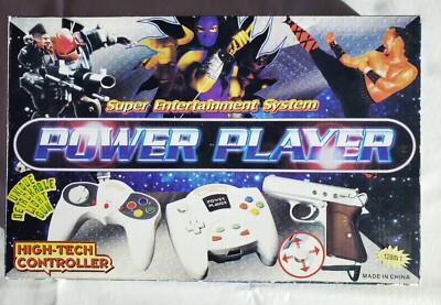 Power Play Super Entertainment System with 128 built in games