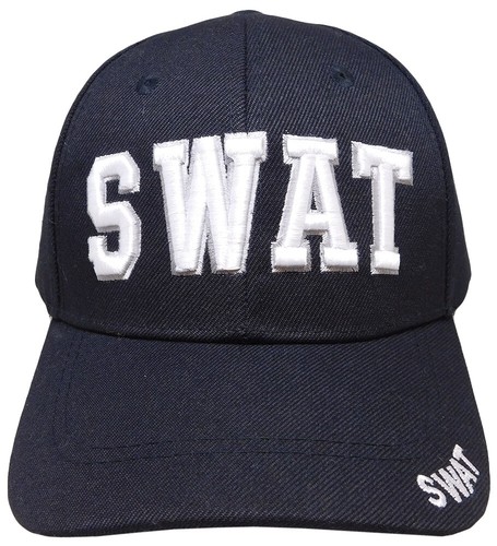Black SWAT Team Police Officer 