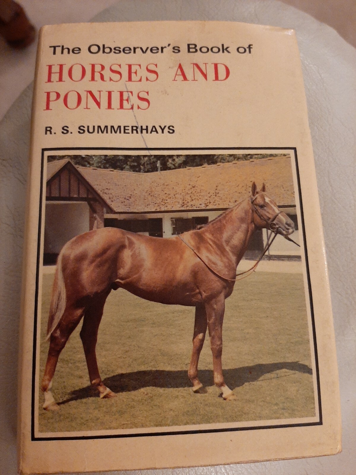 PONY Observer's Book of Horses and Ponies Hbk 1978 with dust jacket