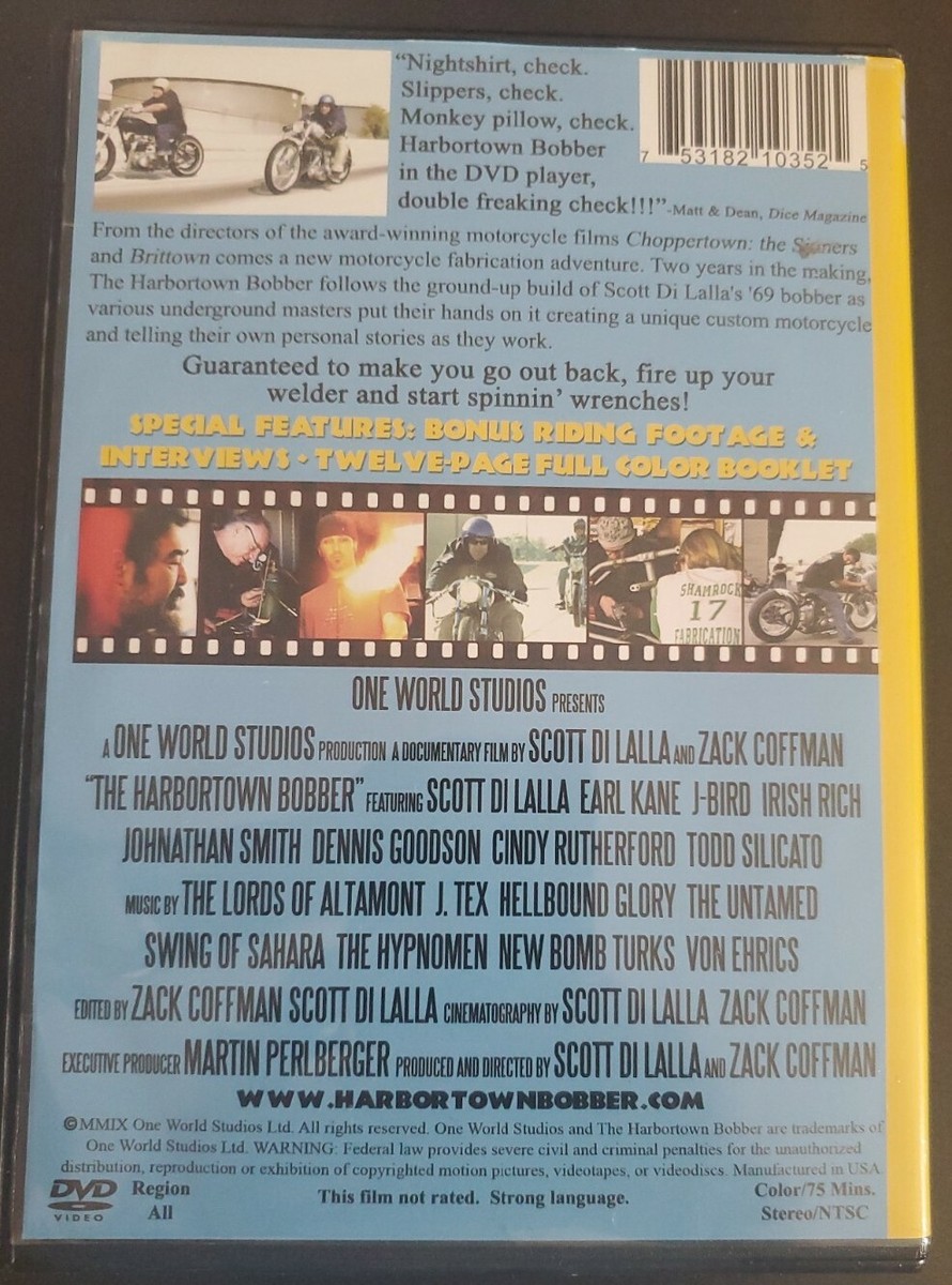 The Harbortown Bobber DVD | eBay