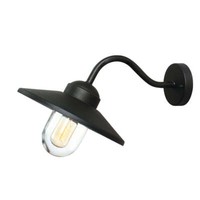 Elstead Klampenborg AußEn-Wandleuchte E27 26Cm Schwarz IP44