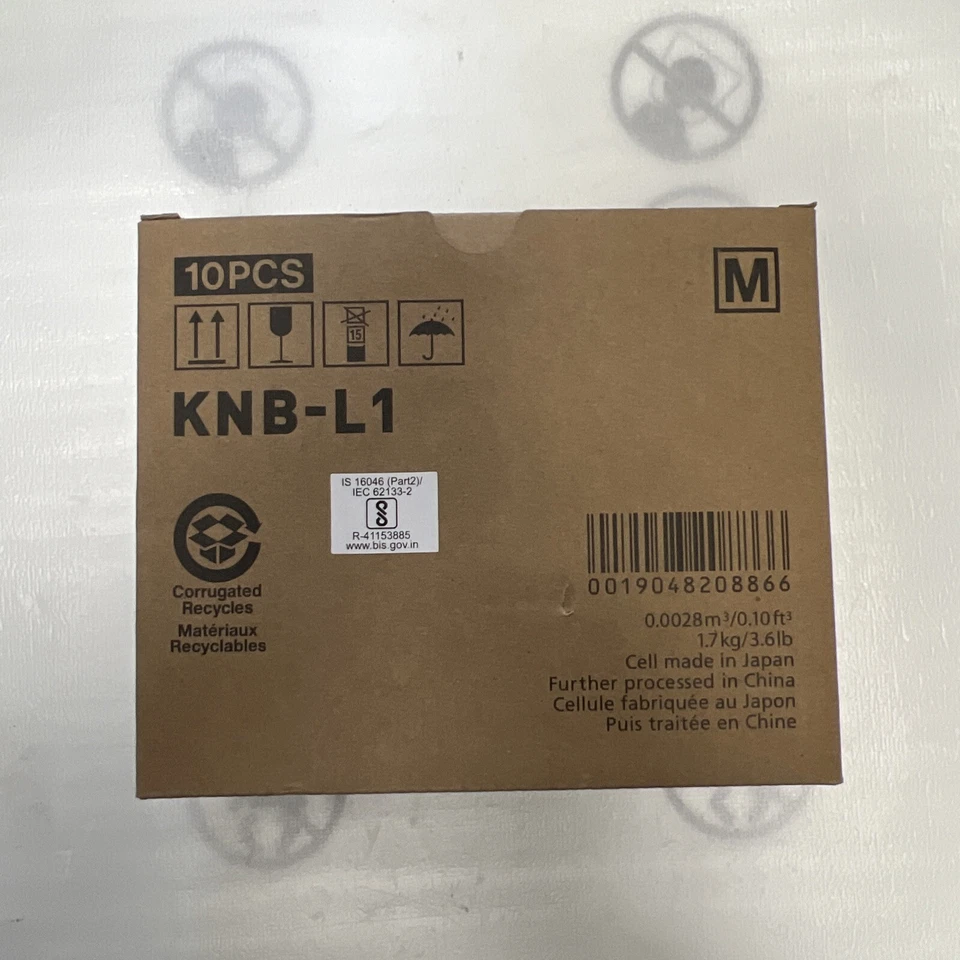 10X Kenwood KNB-L1 Li-Ion Battery Pack, 2000 mAh for NX-5200/5300/5400 GENUINE - Image 2 of 4