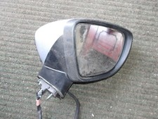 NISSAN MICRA K14 5DR DRIVER SIDE WING MIRROR IN SILVER TO FIT 2017 TILL 2024
