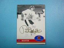 1991/92 FUTURE TRENDS TEAM CANADA HOCKEY CARD #49 RICK MARTIN NM AUTO AUTOGRAPH