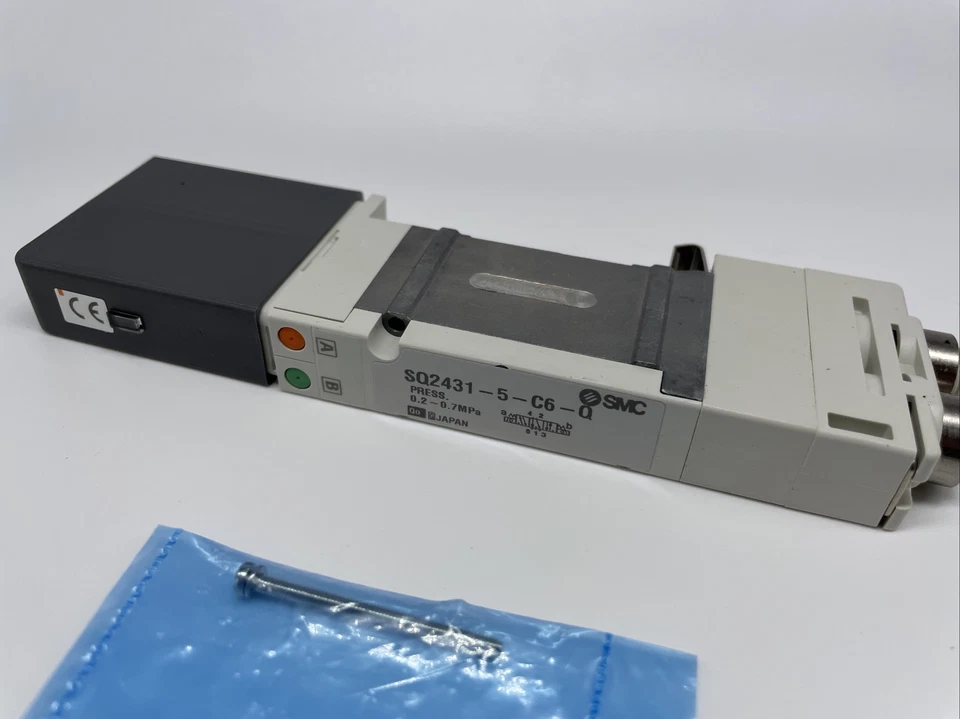 SMC SQ2431-5-C6-Q SQ24315C6Q SQ2E13 5 Port Solenoid Valve Series sQ Fluid Air - Image 2 of 4