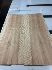 WIDE Birch Raw Wood Veneer 2 sheets 51'' x 21'' 23E