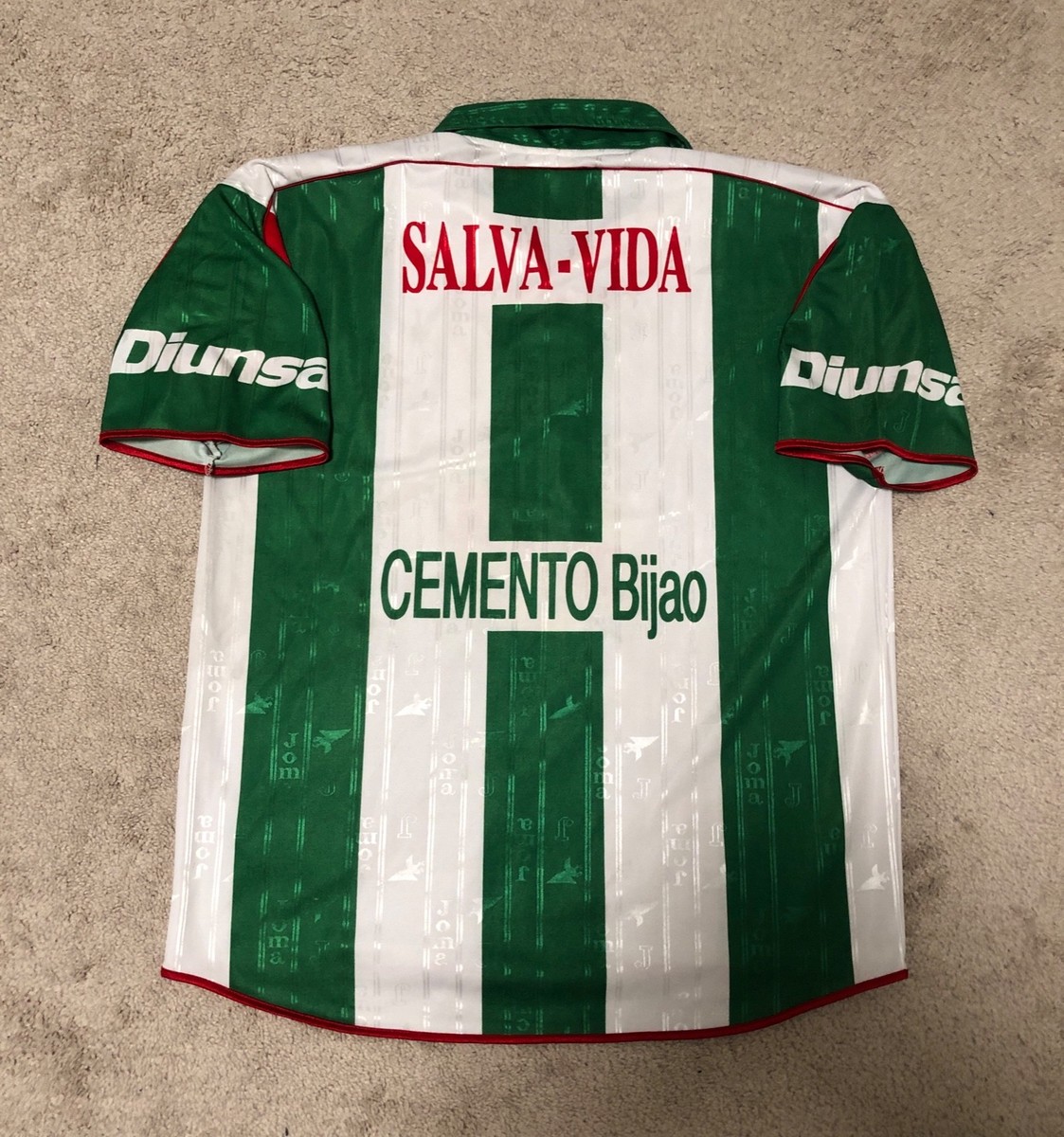 CD Marathon Joma 2001/2002 Away Honduras Vintage Soccer Jersey