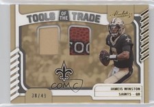 2022 Panini Absolute Tools of the Trade Double Prime 38/49 Jameis Winston h3a