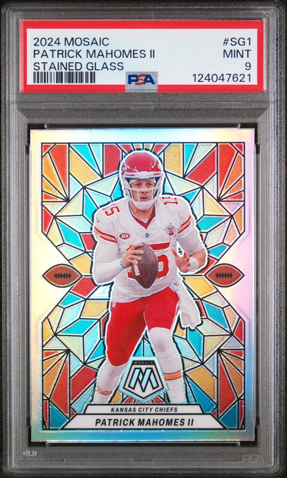 2024 Panini Mosaic - Stained Glass Patrick Mahomes II #SG-1