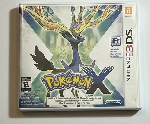 Pokemon X (Nintendo 3DS) – CIB Complete - Authentic - Tested