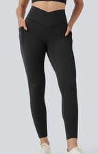 NWT Halara UltraSculpt High Waisted Tummy Control Leggings SIZE XS 7/8th Length