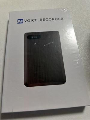 Hpoeynanti Al Voice Recorder AI Model  New Rec Voice R...Tractive Case Gunmetal