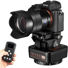 YT-1000 Auto Motorized Rotating Panoramic Head Remote Control Pan Tilt Video Tri